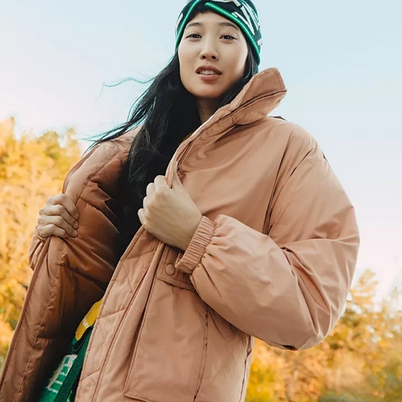 Free People Duvet Bomber Jacket - Picture 1 of 7